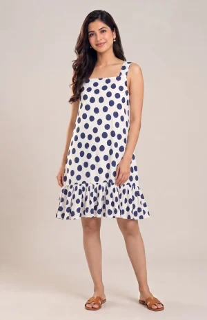 Blue Polka 1